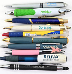 Lot 10 Pharmaceutical Promo Pens Viagra Relpax Amitiza Drug Rep