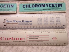 lot of 10 vintage PHARMACEUTICAL PHARMACY Promo DRUG ADVERTISEMENTS, 1961 to 70s