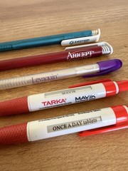 Lot of 10 PENS Drug Rep Pharmaceutical Promo Medical Advertising Inc.
