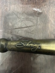 Vintage Schering Brass Mortar College Of Pharmacy Heavy 2001
