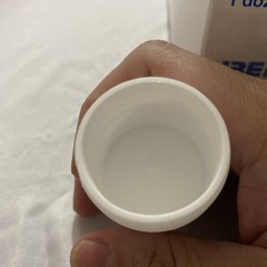BERRY Plastics Corporation Plastic Ointment Jars 1/2 Oz White Plastic With Caps