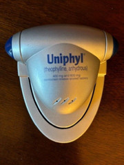 Drug rep-„Uniphyl“ chart clip with bright light to see notes! w/2 AAA batteries!