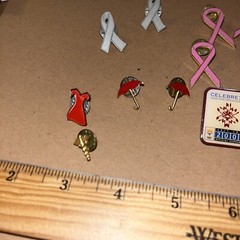 Lot of 15 Pharmacy Pharmacist Pins: Celebrex Breast Cancer Deep Vein Thrombosis