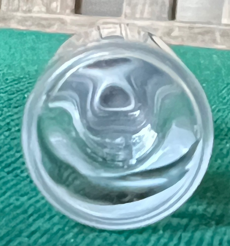 vtg empty clear vial for display #5