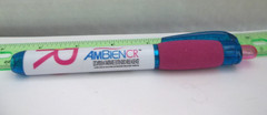 AMBIEN CR Promotional Flashlight – Plastic Rubberized Grip – Needs Battery