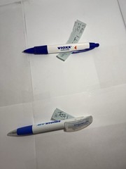 Singulair & VOIXX – Pharmaceutical Drug Rep Pens Advertise Plastic 1 each