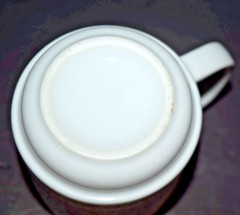 Vintage Glaxo Pharmaceuticals Masters of Surgery Coffee Mug Cup White Porcelain