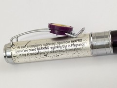Avapro Drug Rep Pen Pharmaceutical Advertising Collectible Twist Metal Ballpoint