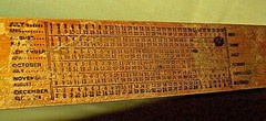 SULPHO LYTHIN RULER VINTAGE WOOD RULE LAINE CHEMICAL NY 12 INCH CM OBSTETRICAL.
