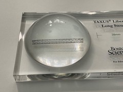 Boston Scientific Lucite Display Educational Use Rare Desk Paperweight💥