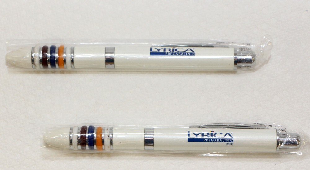 Pharmaceutical 2 Heavy Metal Lyrica Pens New in Sleeve