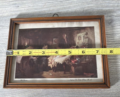The Doctor By Sir Luke Fildes 1930s Petrolagar Exhibit Print In Original Frame