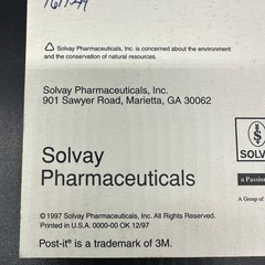 Vintage Notepads Pharmaceutical Rep Promo Advertising Estratab Prometrium OBGYN