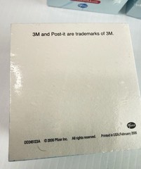 Lot Vintage DETROL Post It Note Pads SEALED Pharmaceutical Drug Rep 2006