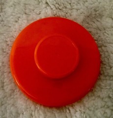 DRUG REP RARE BYSTOLIC CLEAR PLASTIC/ACRILIC CANISTER