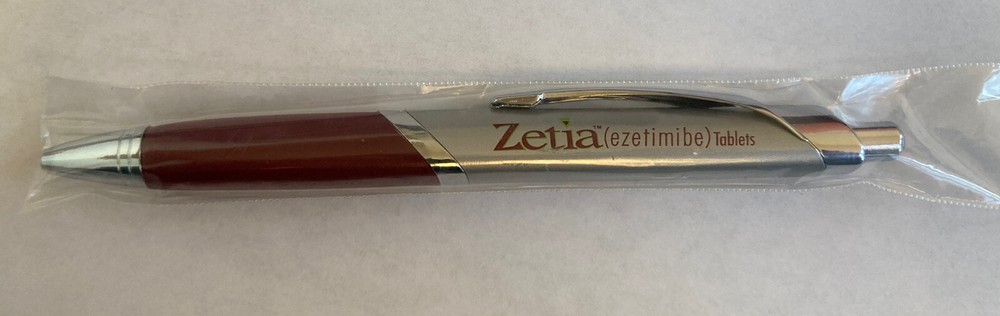 ZETIA Pharmaceutical Drug Rep Pen VERY RARE Advertising Collectible