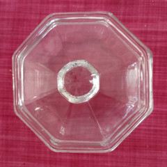 Vintage Allegra & Nasacort AQ Glass Candy Dish Pharma Rep Swag Promo 5″ w/cover