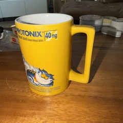 Protonix Injection IV Pharmaceutical Advertising Oversized Coffee Mug Colorful