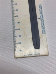 Vintage Allen & Hanburys Glaxo Trandate Labetalol HCl Pharma Promo Ruler Caliper