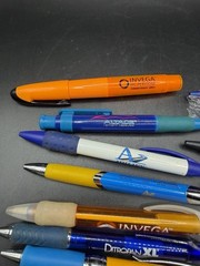 Lot of 16 Drug Rep Pharmaceutical Pens Pharma, Medical Advertising Ballpoint