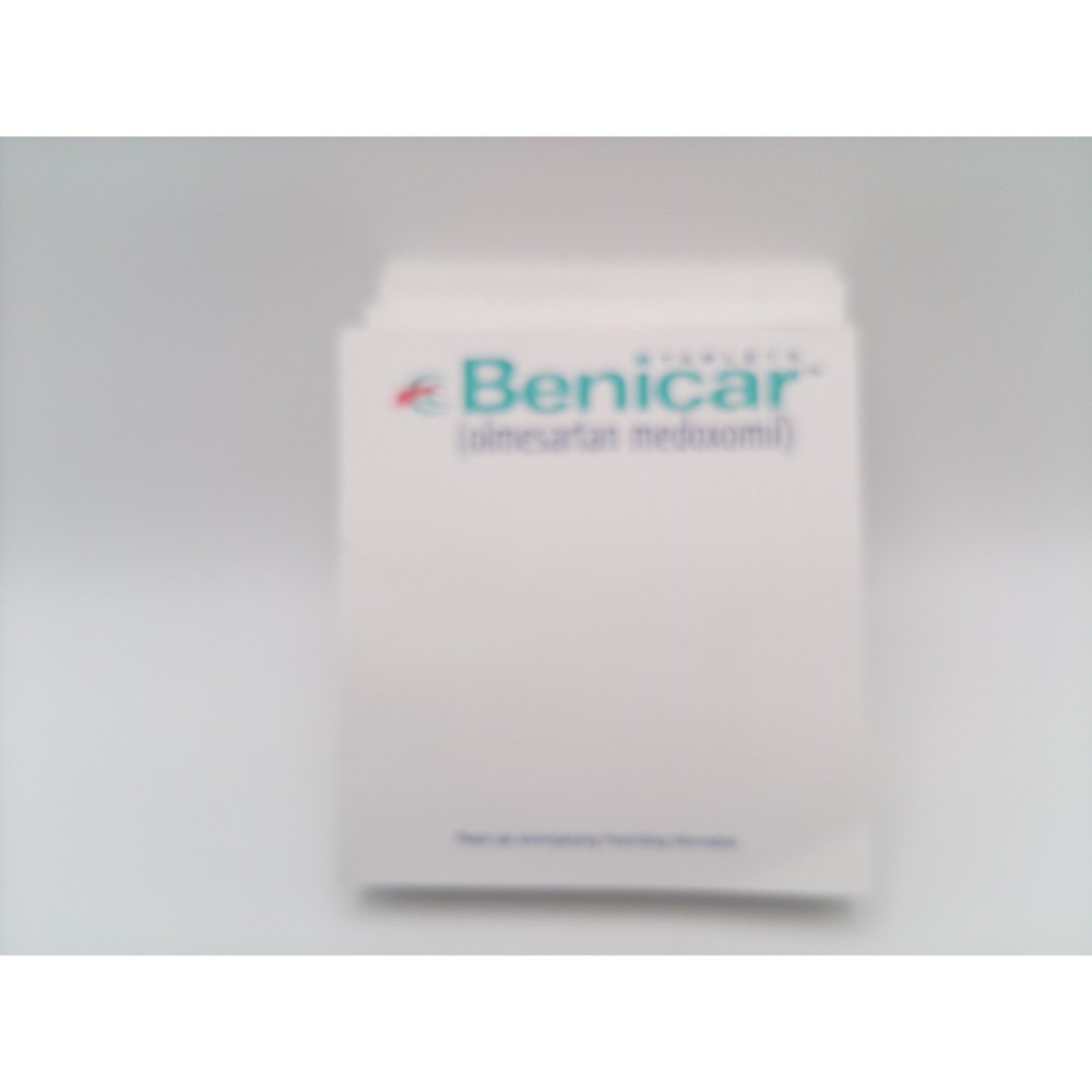 Benicar Pharmaceutical Drug Rep Post It Notes Lot of 5 VTG