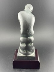 Claritin Loratadine Thinker Statue Pharmaceutical Drug Rep Promo Display Figure