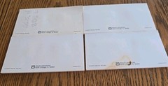 Omniflox Sticky Postit Notes x4 Pharmaceutical Drug Rep Promo Medical