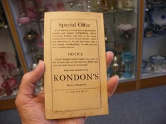 Vtg Medical & Pharmacy Quack Cure – Kondon Mfg. Co. Minneapolis MN 1914