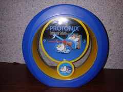 Protonix Injection IV Blue Monster Pharmaceutical Medical Plastic Desk Clock 6″