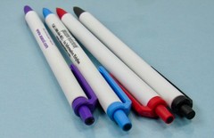 Lot of 4 BIC PENS Drug Rep Pharmaceutical Promo Asacol Salagen Vancenase Zantac
