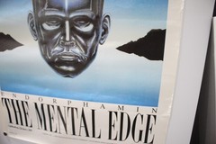 Vintage Endorphamin THE MENTAL EDGE Prescription Medicine Pharmaceutical POSTER