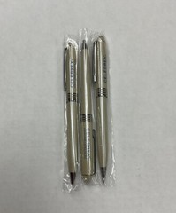 Lot of 3 Celebrex Drug Rep Pharmaceutical Metallic Advertising Promo Clicker Pen