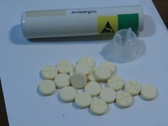 Vtg SANDOZ TAVEGIL MED.BOX Swiss (Barcelona)