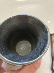Mortar and Pestle, Metal Small America’s Bicentennial 76 Rx Apothecary Pharmacy