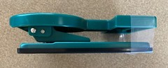 VTG Namenda Pharmacy Advertising Drug Rep Green Two Hole Top Punch Office NOS