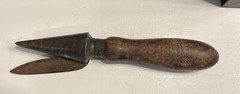 Cork Borer Sharpener Wooden Handle Apothecary Pharmaceutical Chemist, Tube Sharp