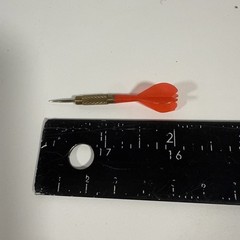 Vintage Takeda Pharma Rep Sales Actos Pioglitazone Mini Wood Desk Top Dart Game