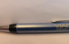 Viagra Heavy Metal Pen Pharmaceutical Drug Rep Promo WRITES