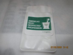 Pharmacist , America’s Most Respected Profession , Pen Pocket Protector ,Vintage