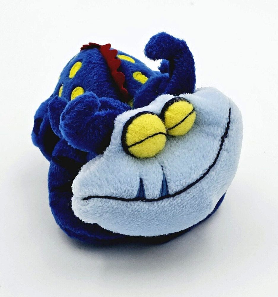 Protonix Gerdie Mascot Plush 6 Inch Blue Yellow Fabric Drug Rep Dragon Toy Stuff