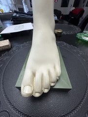 Vintage Merck Benemid/Indocin Advertising Display Foot Anatomical Store Model