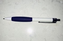 Pharmaceutical Advertising ALLEGRA Drug Rep Paper Mate Click Pen w/ Grip Writes