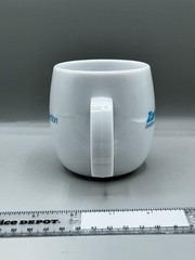 Zantac Injection Coffee Cup Glaxo Pharmaceutical Drug Advertising Plastic Mug