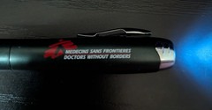 RARE Doctors Without Borders Flashlight Pen Screwdriver Field Multi-Tool
