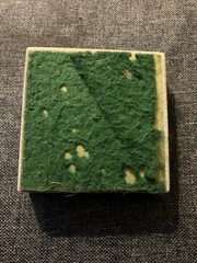 MARBLE VINTAGE RARE ENGRAN SQUIBB PHARMACEUTICAL CALENDAR ( Square ) MED TOOL