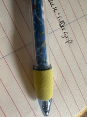 Symbicort • Asthma Med •Drug Rep Click Pen Black Ink Rubber / Foam Grip Works