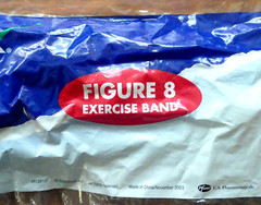 CELEBREX Figure 8 EXERCISE BAND PFIZER 2003 New Sealed VNT Promo Drug Rep Pharm