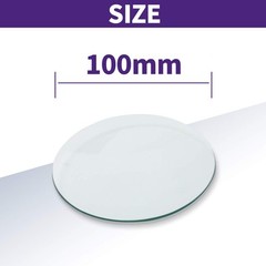 Juego De Tapas Para Vasos De Vidrio De Reloj, 6 Piezas De Gafas De Reloj De …