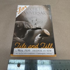 Tile And Till Magazine Eli Lilly And Company May 1936 Indianapolis Indiana