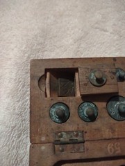 Antique Weight Set for Lab or Apothecary – Vintage Measuring tools